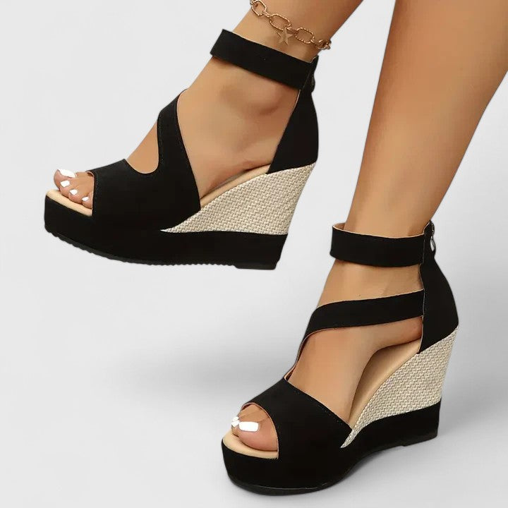 Aviana - Orthopädische Wedge Sandalen