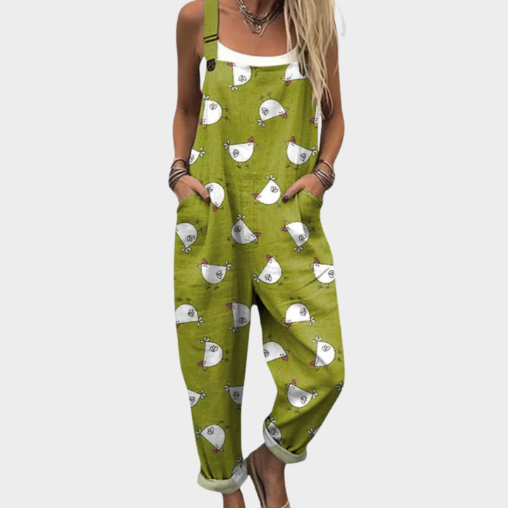 Bequemer bedruckter Overall