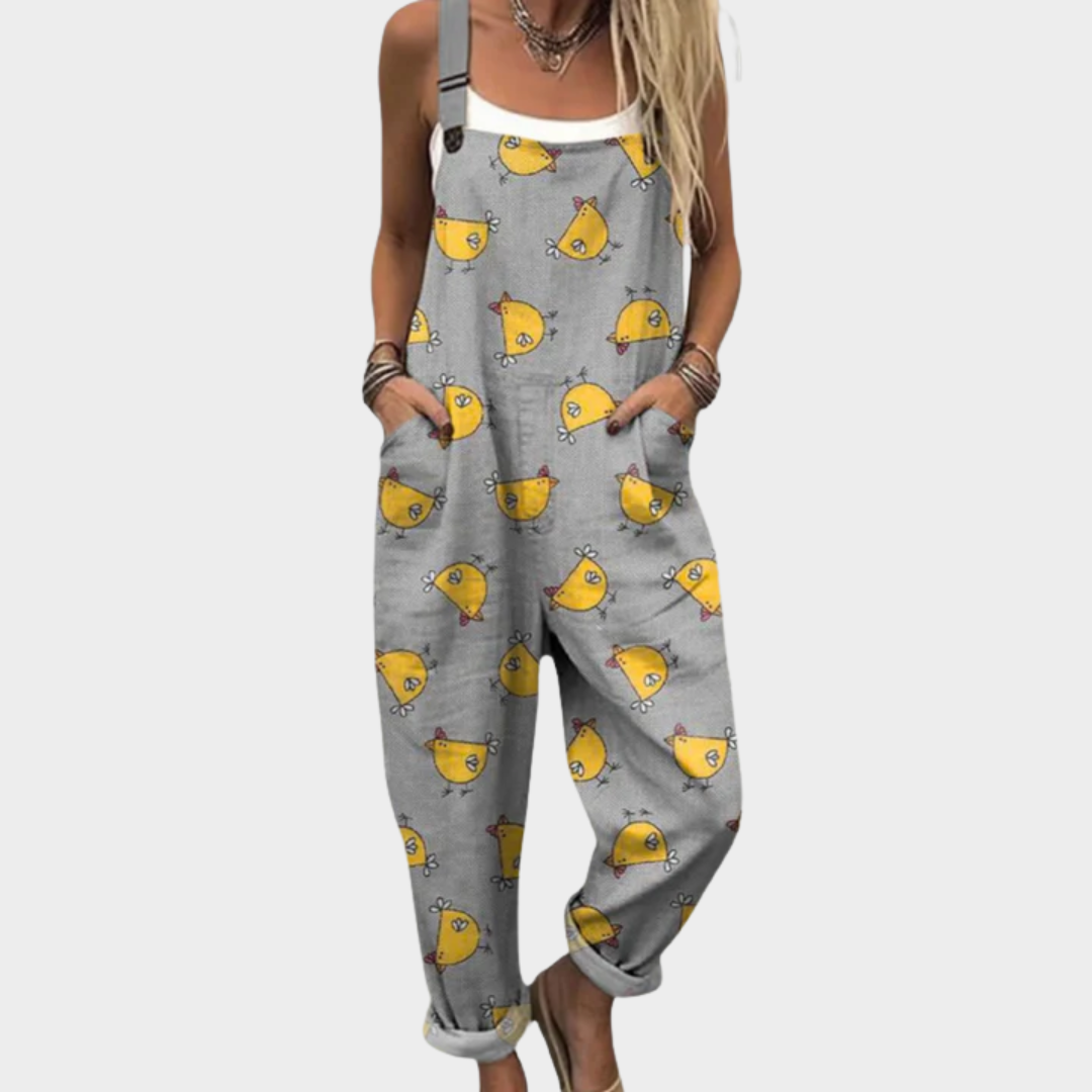 Bequemer bedruckter Overall