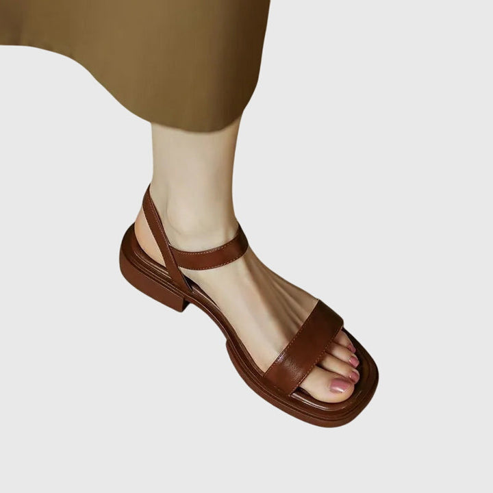 Kaia - Orthopädische Leder Sandalen