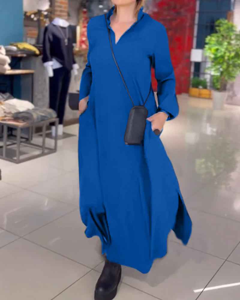 Sylvie - Langes lockeres Kleid