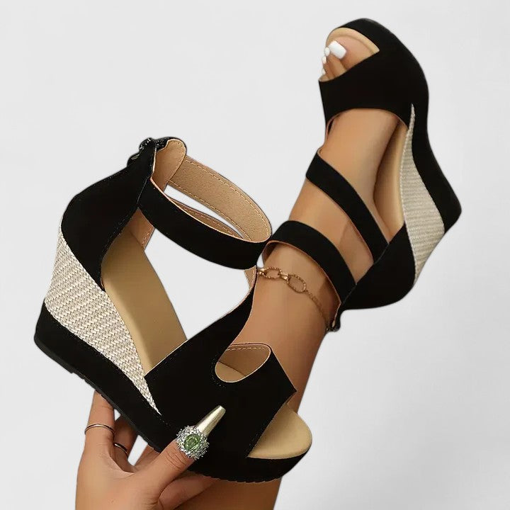Aviana - Orthopädische Wedge Sandalen