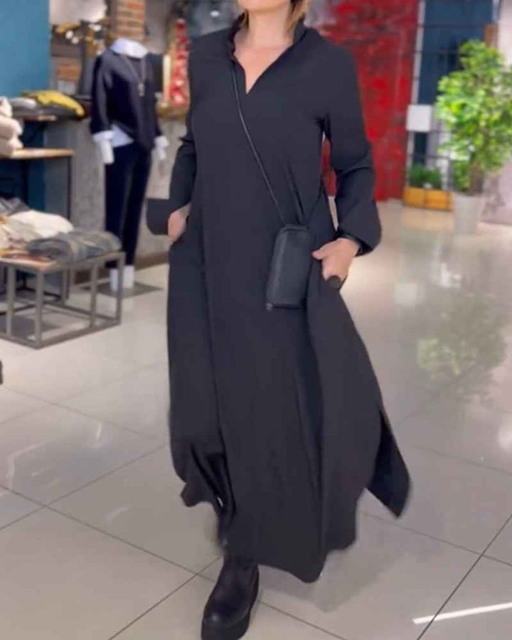 Sylvie - Langes lockeres Kleid