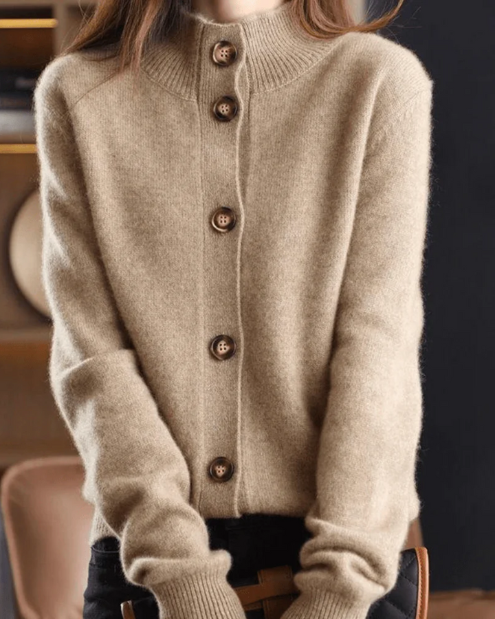Claire | Vintage-Style Cashmere Cardigan