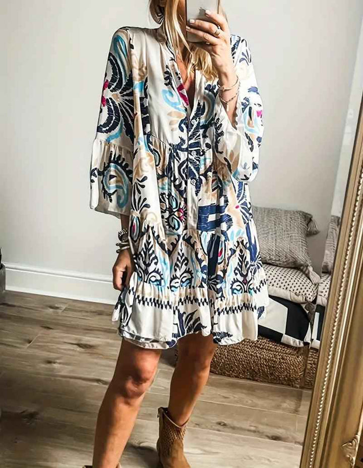 Veronique - Bohemian Tunika Kleid
