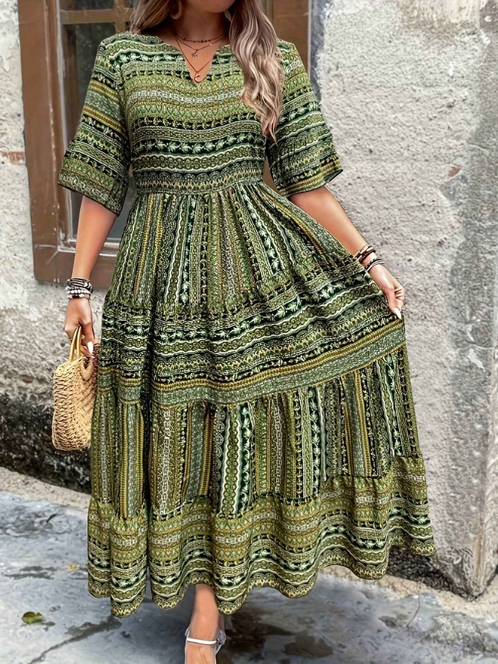 Joraine - Fließendes Ethnisches Kleid