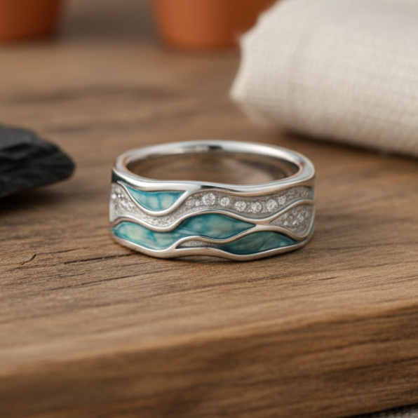 Tilda | Wellenmuster-Ring