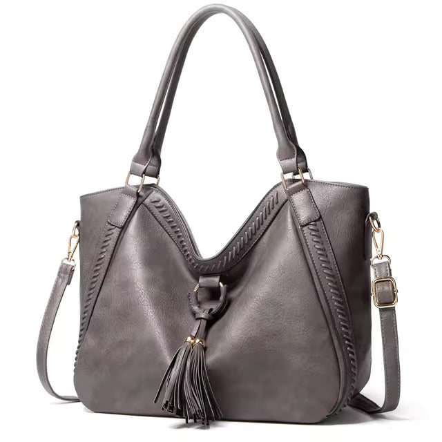 Andrea™ | Zeitloses Lederhandtasche