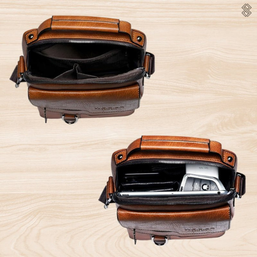 Cynthia™ | Praktische Leder Tasche
