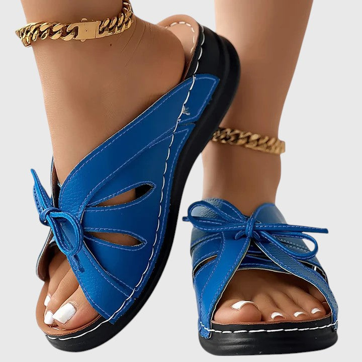 Darcy - Schicke Slip-On Sandalen mit Schleife