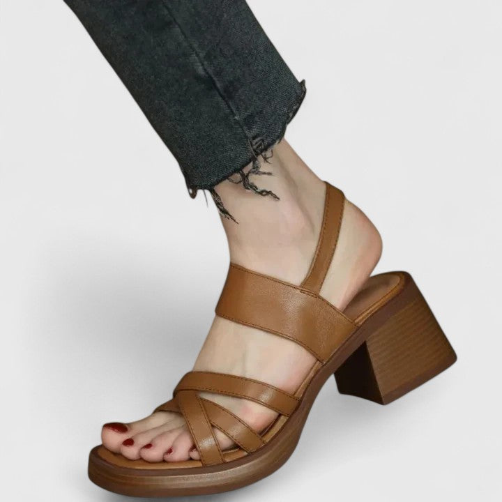 Celeste - Elegante Kreuzband Sandalen