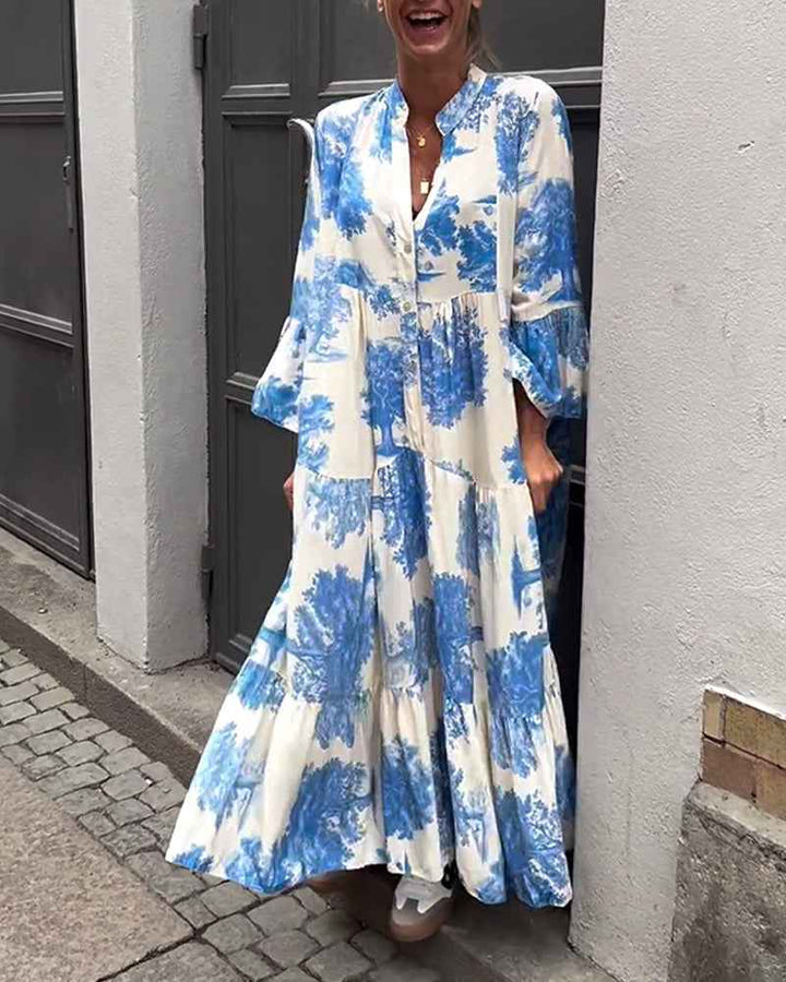 Ophelia - Lange Fließende Kleid
