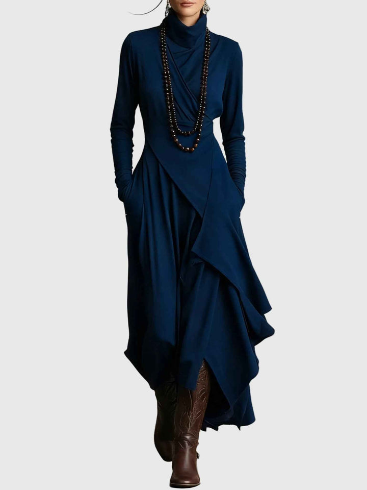 Violet | Maxikleid Plissee