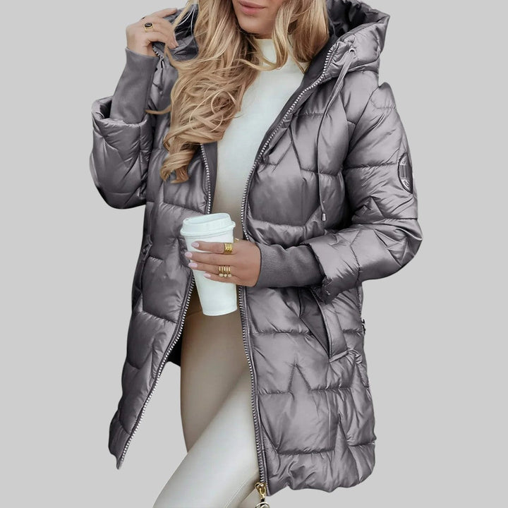 Cecilia | Elegante Herbstjacke mit Kapuze