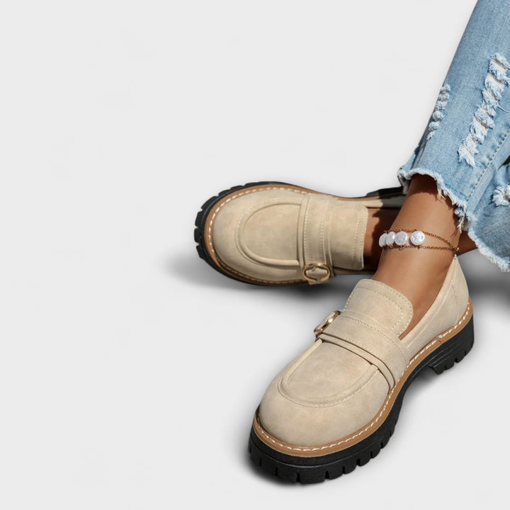 Lora™ | Legere Slipper mit Rundem Zeh