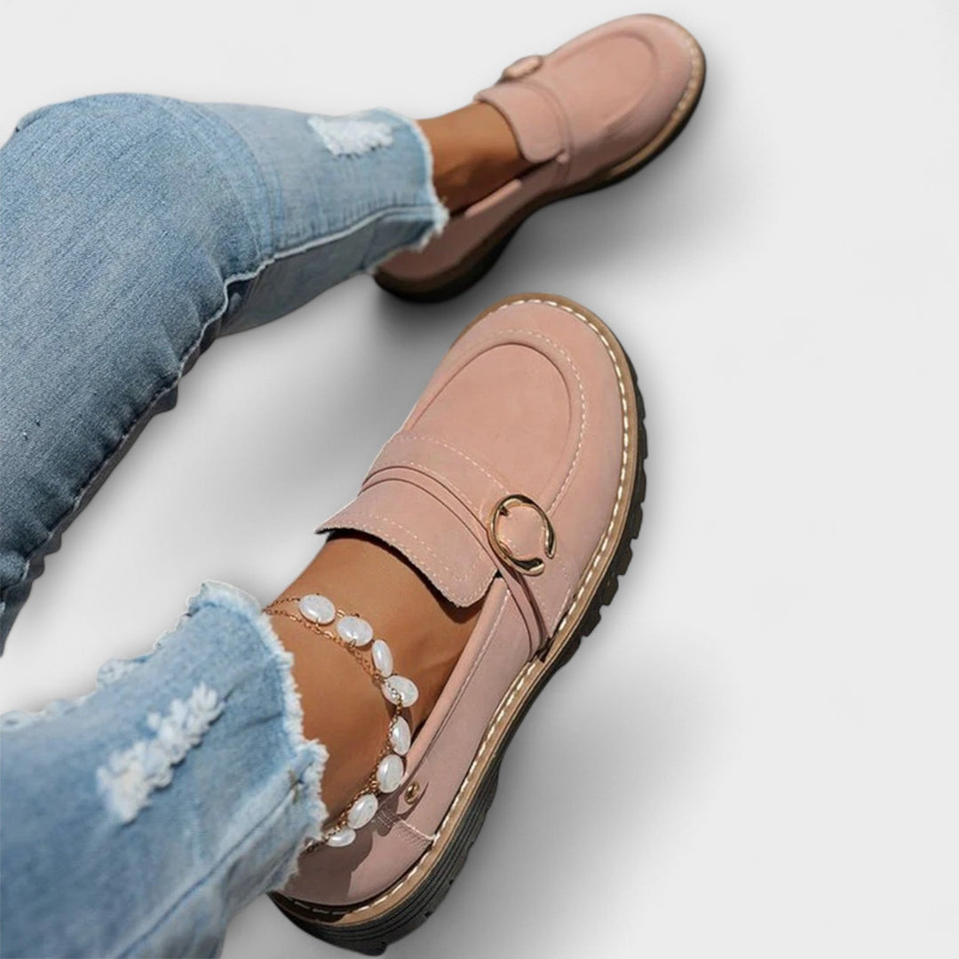 Lora™ | Legere Slipper mit Rundem Zeh