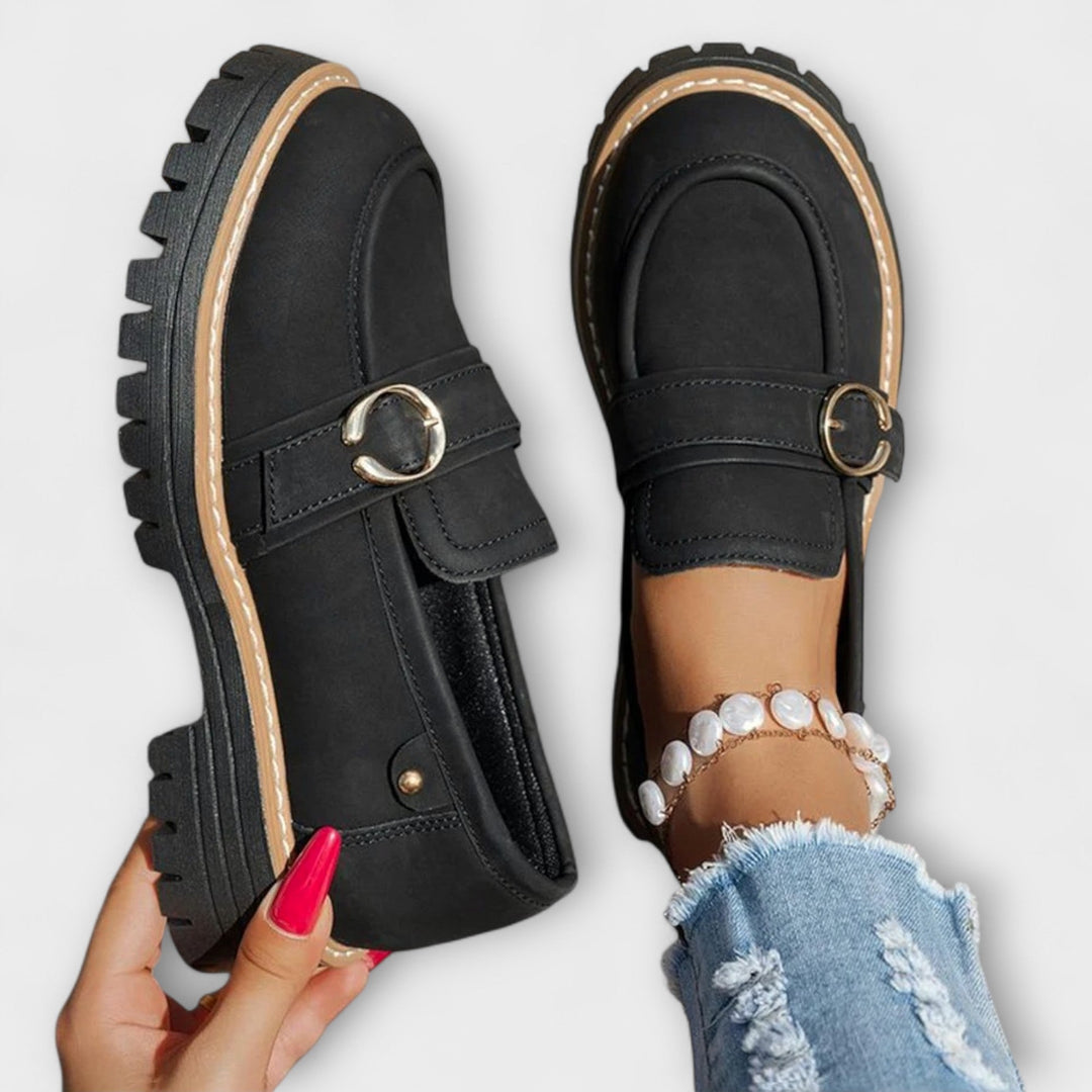 Lora™ | Legere Slipper mit Rundem Zeh