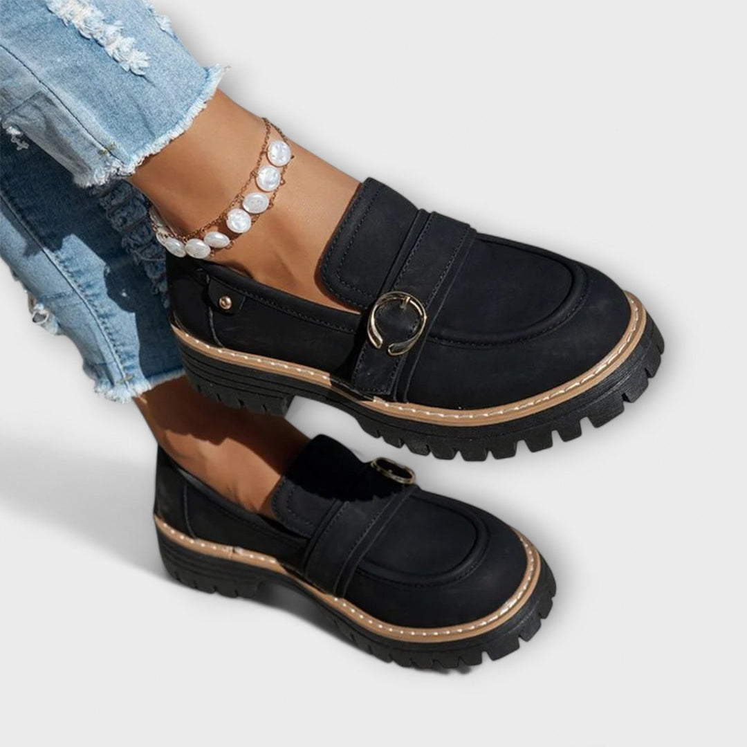 Lora™ | Legere Slipper mit Rundem Zeh