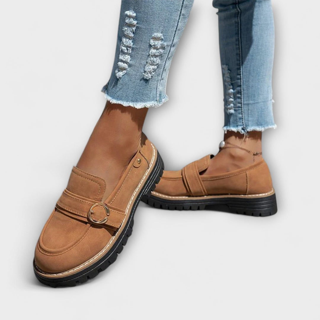 Lora™ | Legere Slipper mit Rundem Zeh