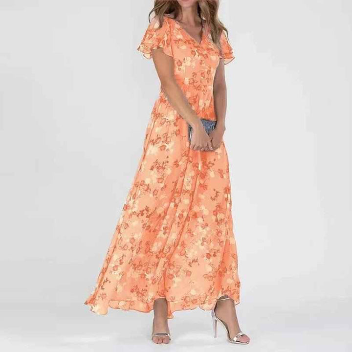 ZURI | ELEGANTE UND FLIESSENDE KLEID MIT SCHMEICHELNDEN EFFEKT