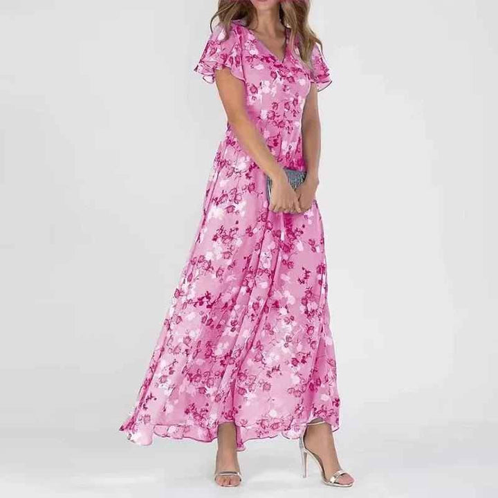 ZURI | ELEGANTE UND FLIESSENDE KLEID MIT SCHMEICHELNDEN EFFEKT