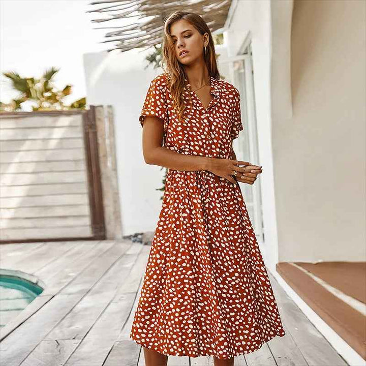 Faelina - Sommerkleid mit Print