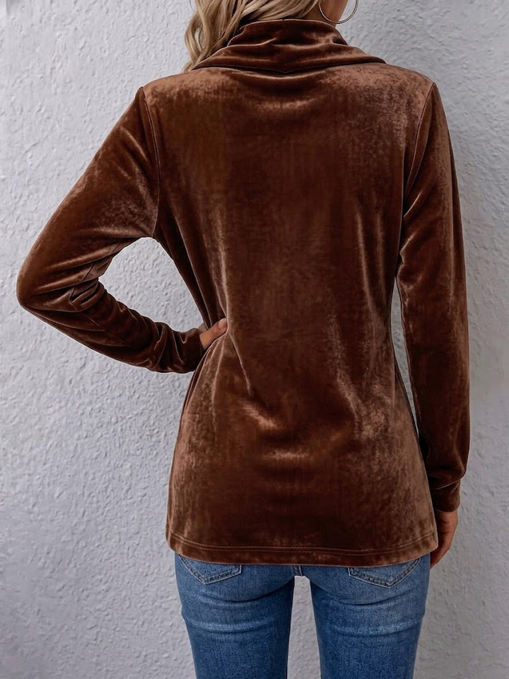 Katrin™ | Offene Blazer mit Glanz